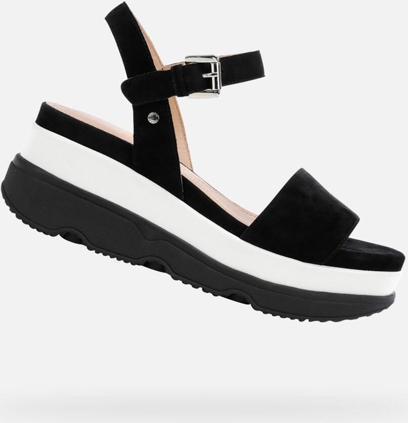 GEOX GARDENIA DAMES Sandalen ZWART