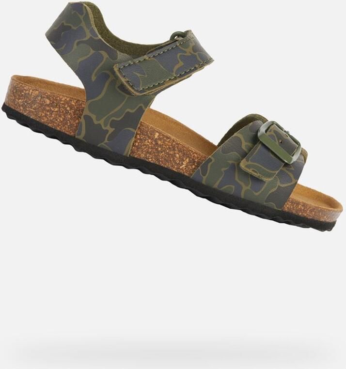 GEOX GHITA JONGENS Sandalen CAMOUFLAGE - Foto 2
