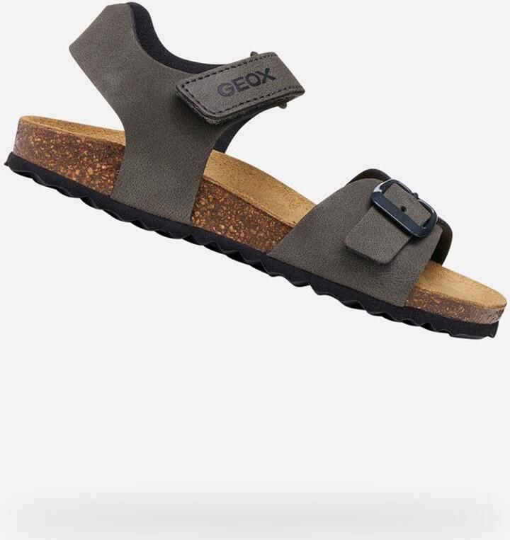 GEOX GHITA JONGENS Sandalen DONKERGRIJS