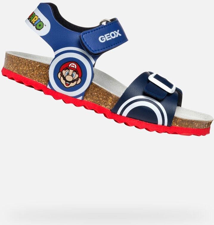 GEOX GHITA TIENERS Sandalen KONINGSBLAUW MARINEBLAUW