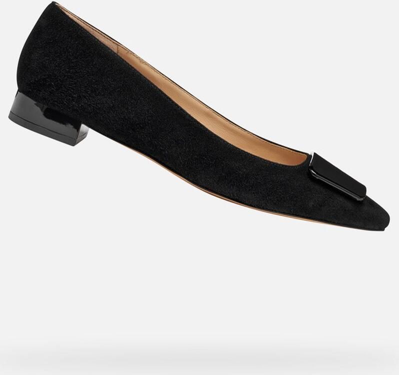 GEOX GISELDA15 DAMES Ballerina's ZWART