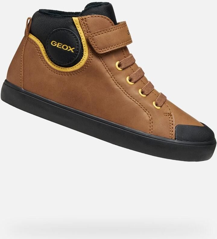 GEOX GISLI JONGENS Sneakers BRUIN ZWART - Foto 2