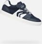 GEOX GISLI JONGENS Sneakers MARINEBLAUW WIT - Thumbnail 1