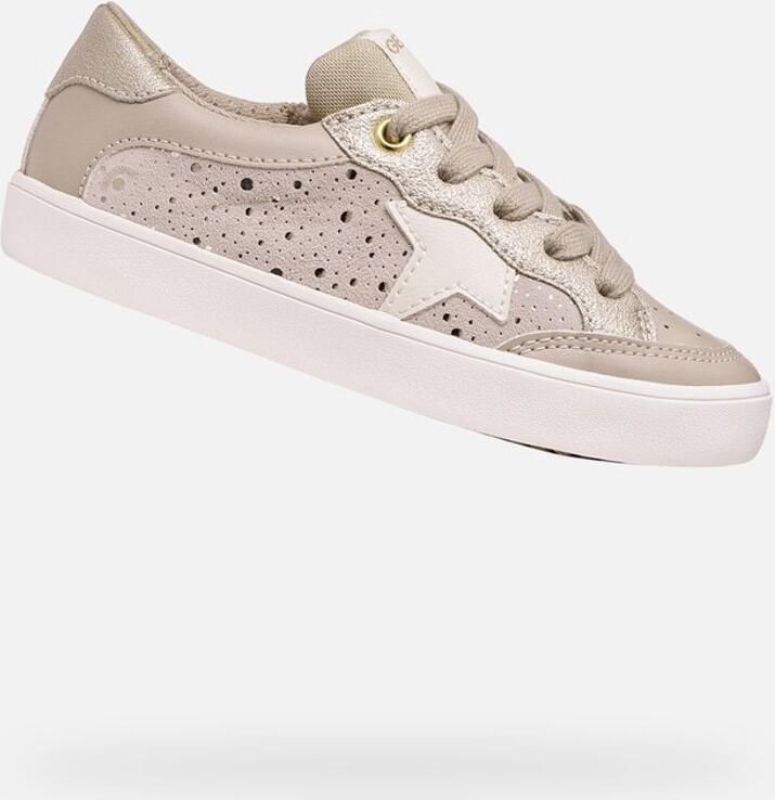 GEOX GISLI MEISJES Sneakers BEIGE