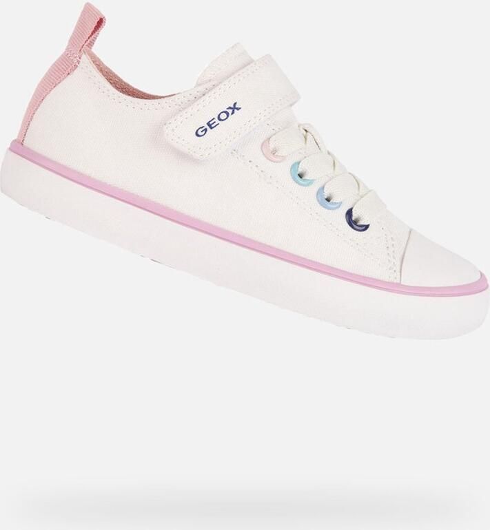 GEOX GISLI MEISJES Sneakers WIT