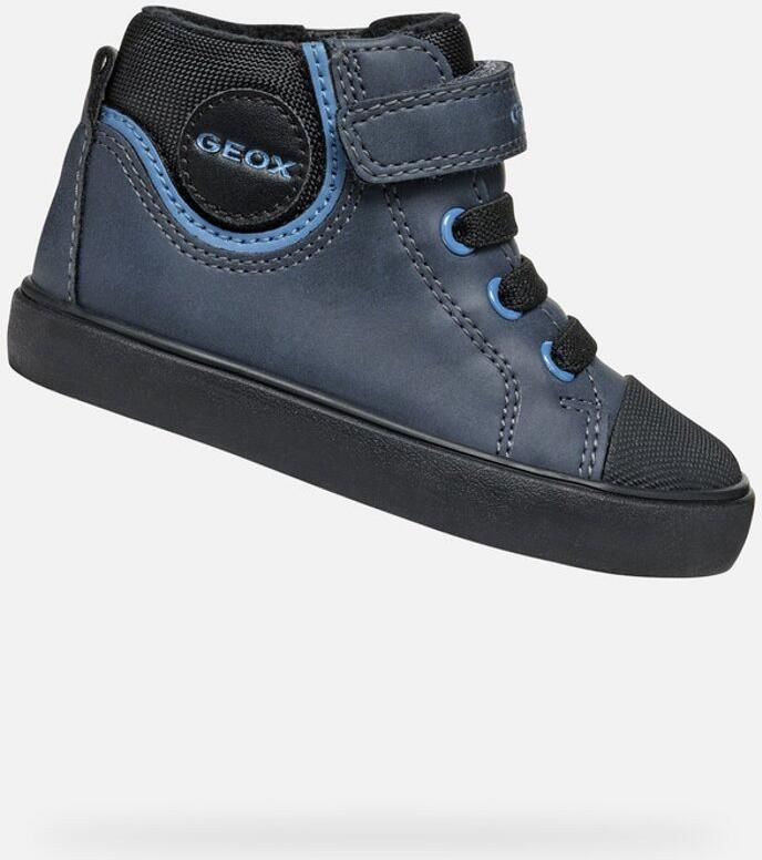 GEOX GISLI PEUTERJONGENS Sneakers MARINEBLAUW LICHTBLAUW - Foto 2