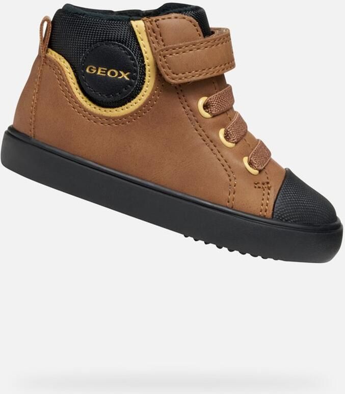 GEOX GISLI PEUTERJONGENS Sneakers TABAK ZWART - Foto 3