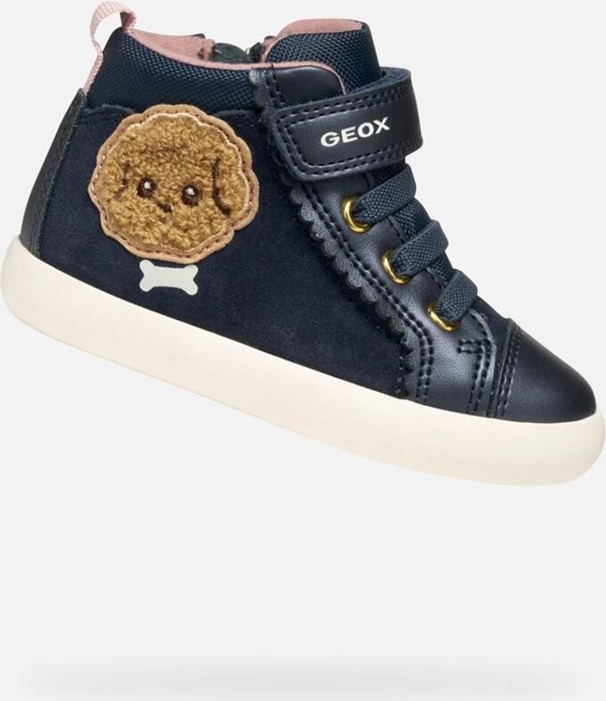 GEOX GISLI PEUTERMEISJES Sneakers DONKER MARINEBLAUW