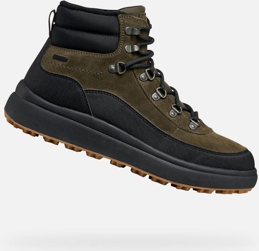 GEOX GRANITO + GRIP ABX HEREN MILITAIR GROEN ZWART