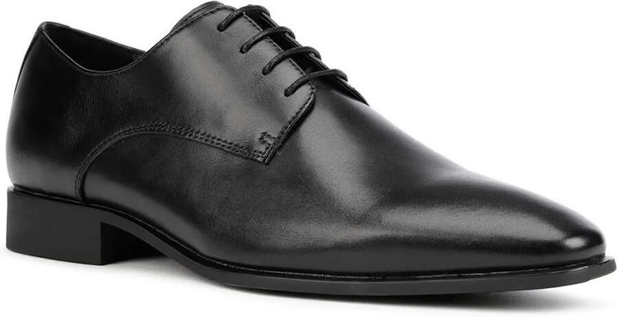 Geox Leren derbyschoennen met gestructureerde zool model 'UOMO HIGH LIFE'