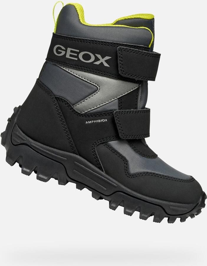 GEOX HIMALAYA ABX JONGENS DONKERGRIJS LIME