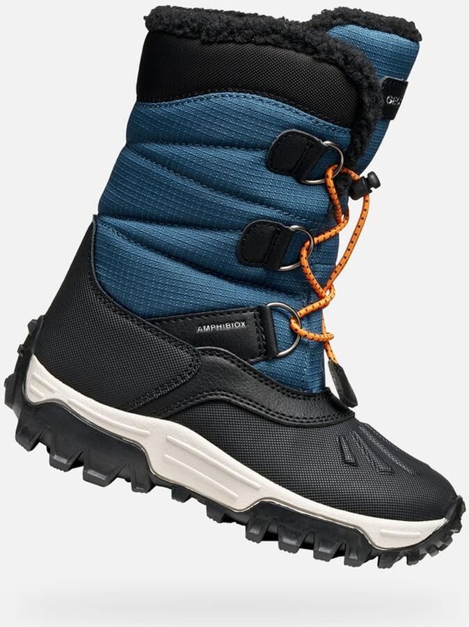 GEOX HIMALAYA ABX TIENERS DENIM ZWART
