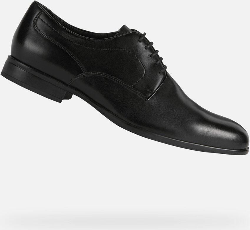 GEOX IACOPO HEREN Veterschoenen ZWART