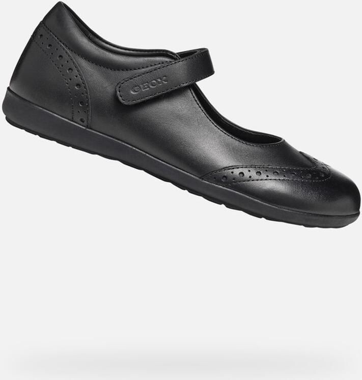 GEOX IBERIDE MEISJES Veterschoenen ZWART