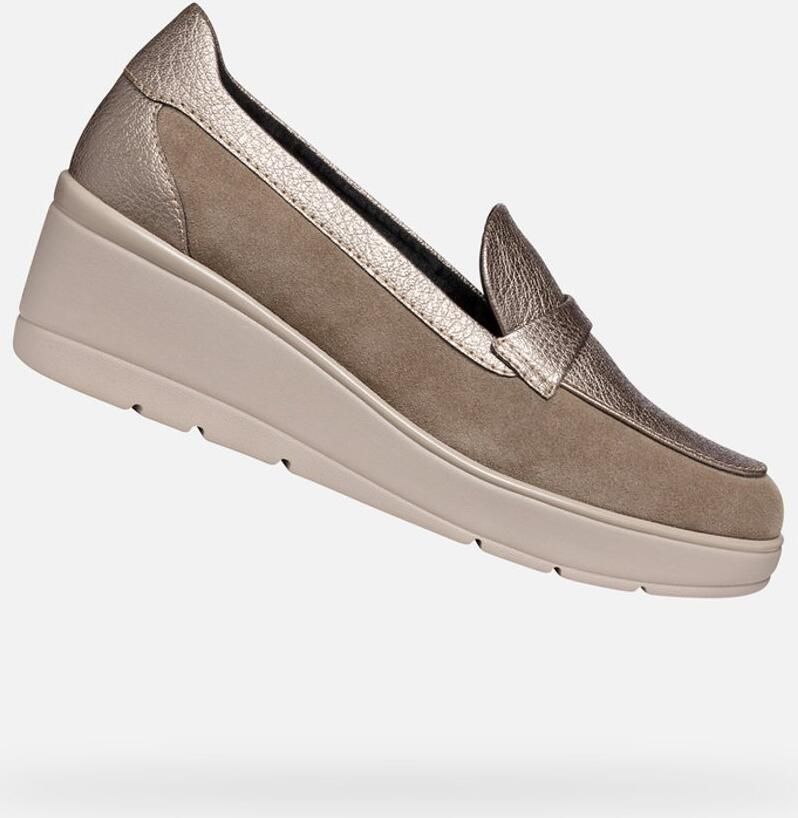 GEOX ILDE DAMES Loafers TAUPE