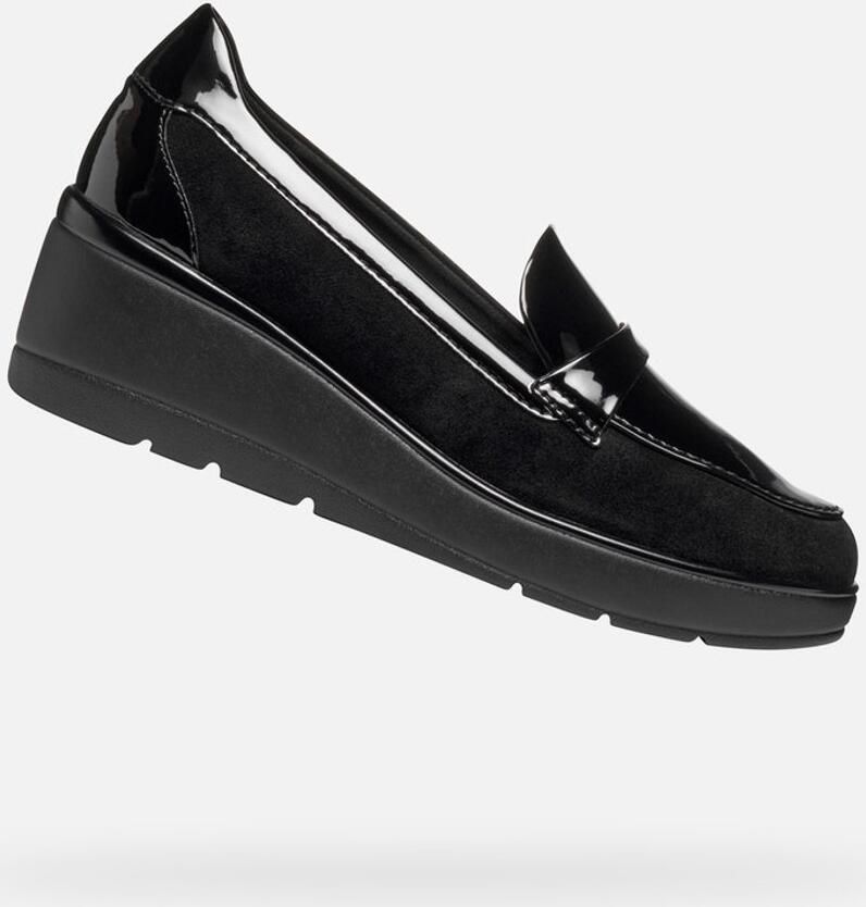 GEOX ILDE DAMES Loafers ZWART