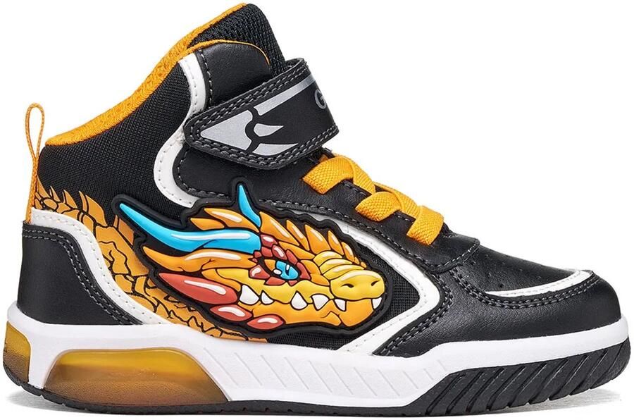 GEOX Inek A Met Lichten Schoenen Zwart Jongen