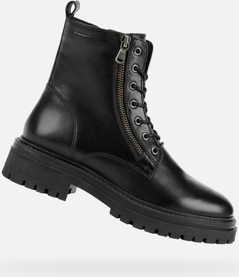Geox Hoge veterschoenen D Iridea met ventilerende -membraan