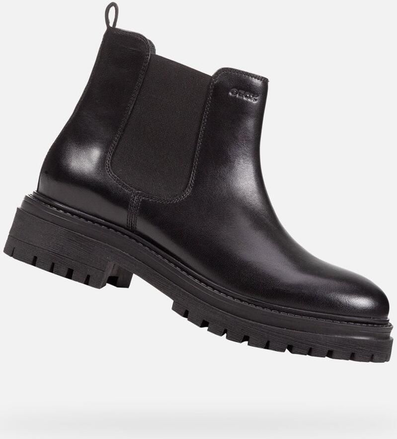 Geox Chelsea-boots D IRIDEA B Chunky laarzen plateau enkellaars met modieuze blokhak