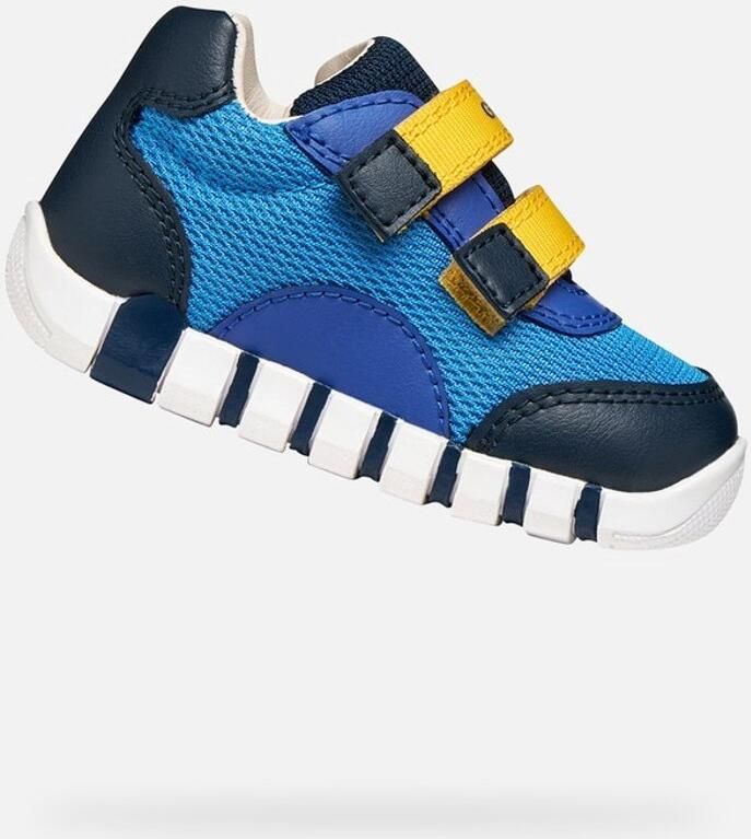 GEOX IUPIDOO PEUTER Sneakers LICHTBLAUW MARINEBLAUW