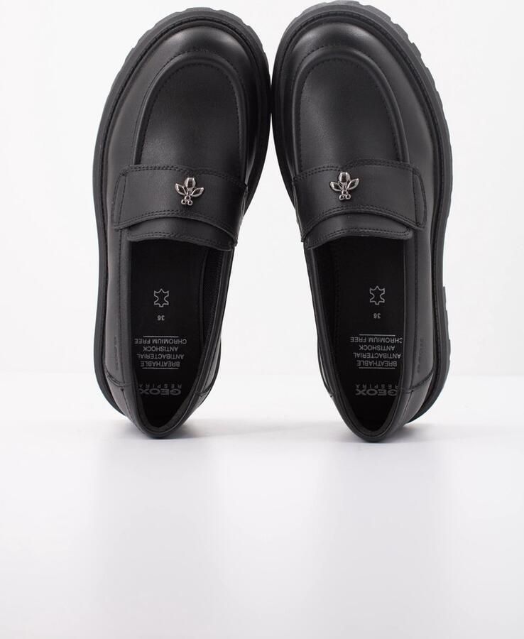 GEOX J MAQUINNENS GIRL Zwart