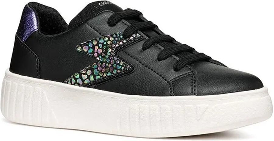 GEOX J Mikiroshi A Schoenen Zwart Meisje
