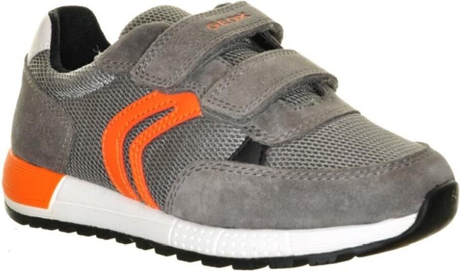 GEOX Jongenschoenen Velcro Grijs Oranje