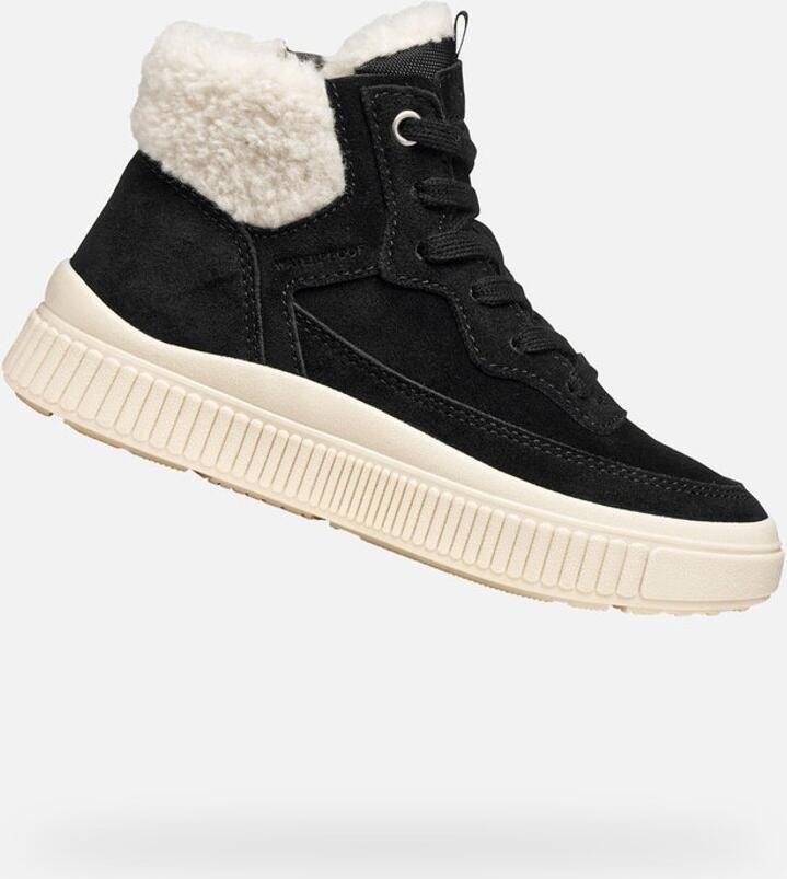 GEOX LAQUINNY MEISJES Sneakers ZWART