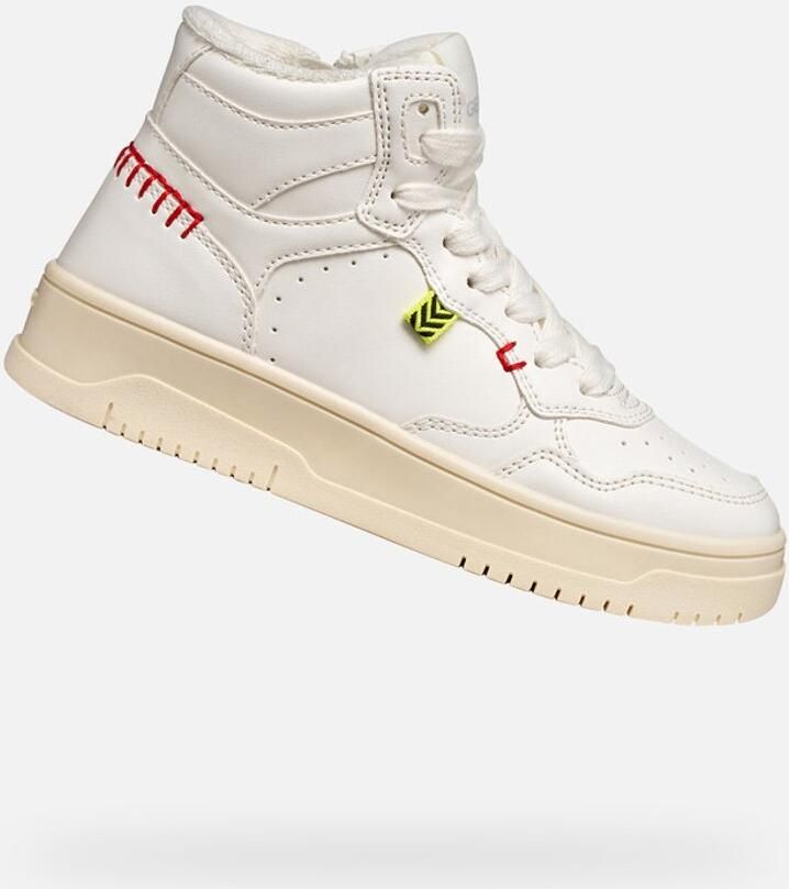 GEOX LESTRELLA MEISJES Sneakers WIT