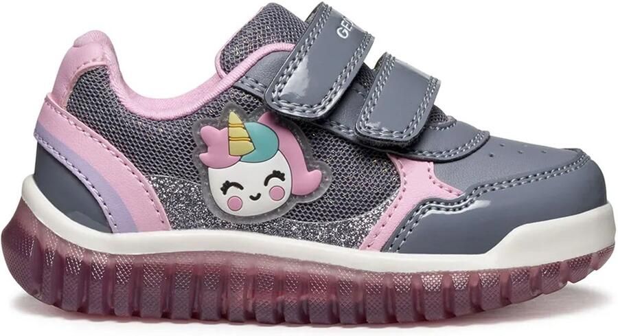 GEOX Lightyloo Baby Schoenen Grijs Meisje - Foto 2