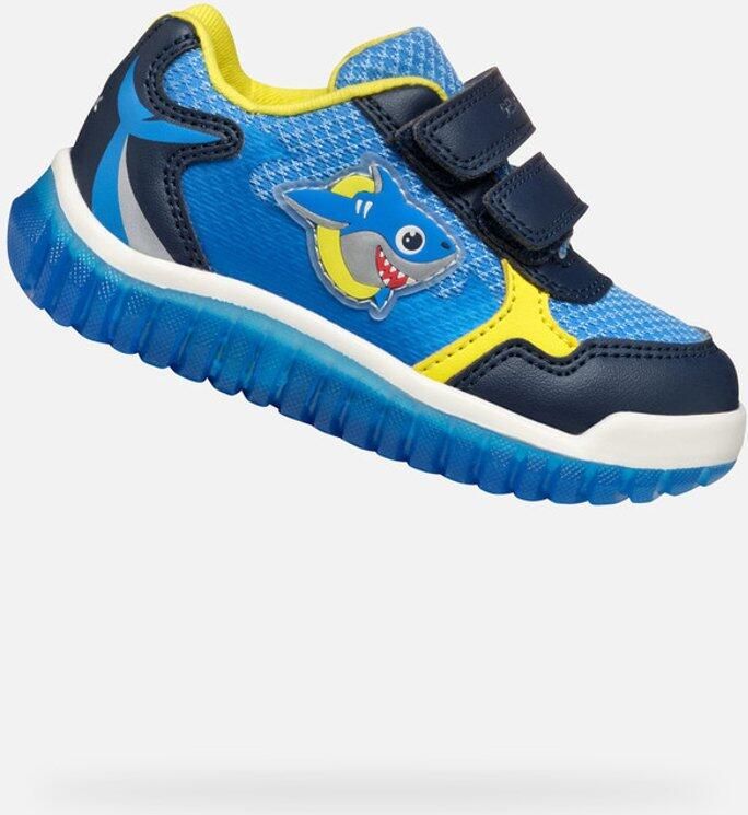 GEOX LIGHTYLOO PEUTERJONGENS Sneakers MARINEBLAUW AZUURBLAUW