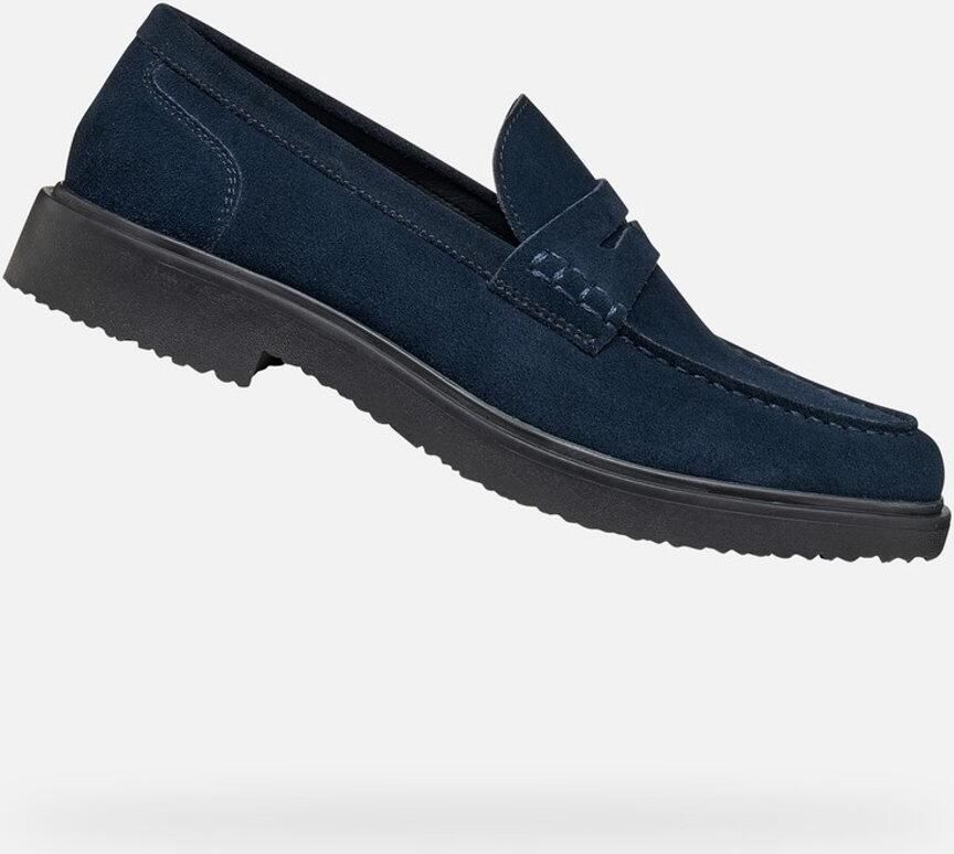 GEOX MASSIMIANO heren leren mocassin U66H9A 00022 schoen blauw - Foto 2
