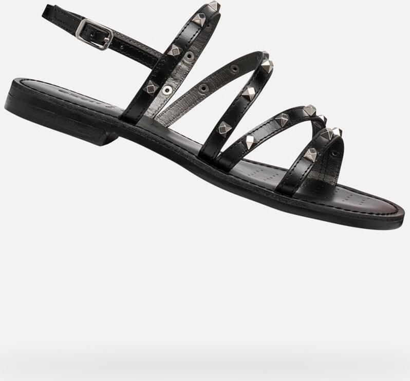 GEOX MADDALUSIA C DAMES Sandalen ZWART