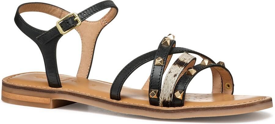 GEOX Maddalusiac D Sandalen Zwart Vrouw