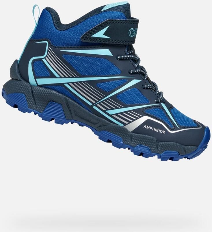 GEOX MAGNETAR ABX JONGENS Sneakers MARINEBLAUW ROYAALBLAUW