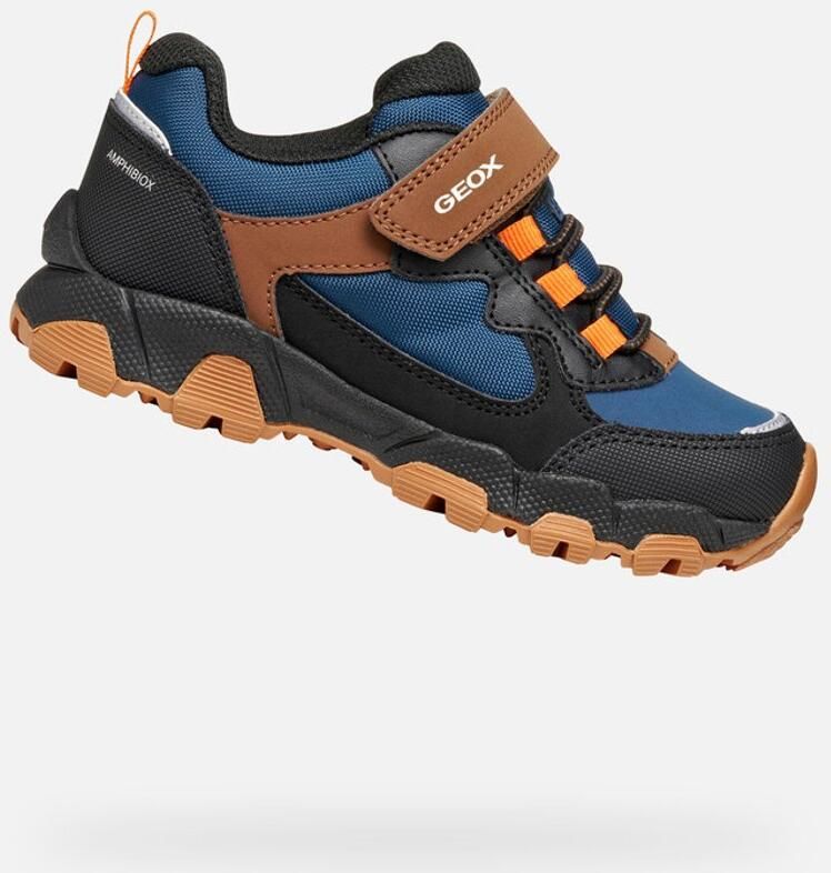 GEOX MAGNETAR ABX TIENERS Sneakers MARINEBLAUW BRUIN