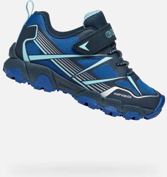 GEOX MAGNETAR ABX TIENERS Sneakers MARINEBLAUW ROYAALBLAUW