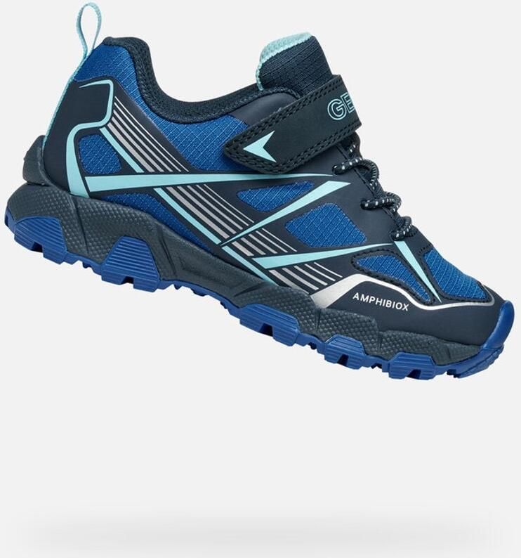 GEOX MAGNETAR ABX TIENERS Sneakers MARINEBLAUW ROYAALBLAUW