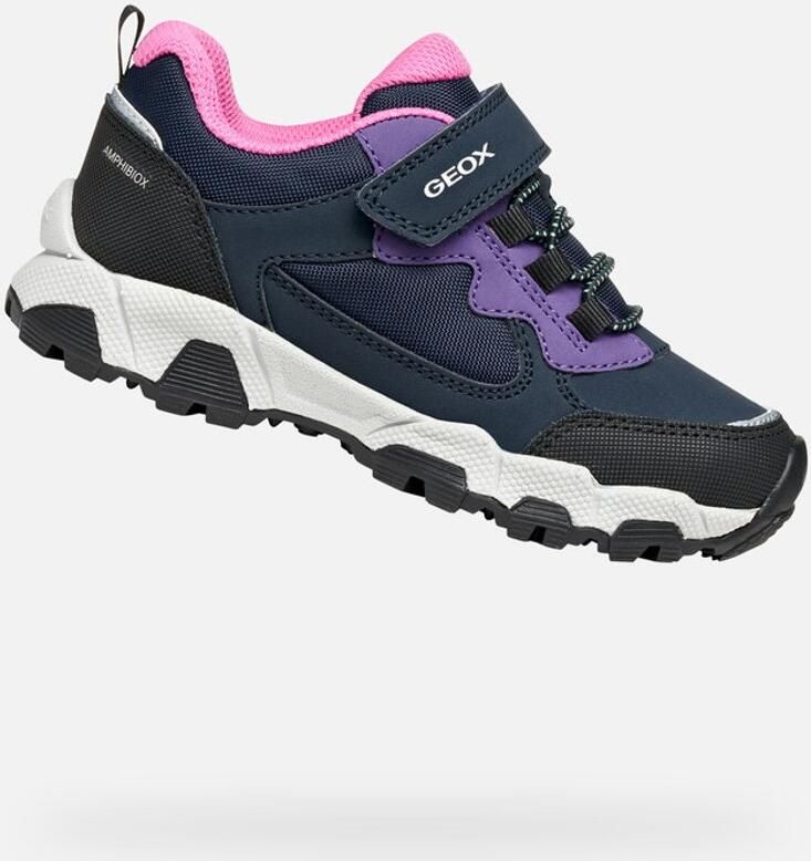 GEOX MAGNETAR ABX TIENERS Sneakers MARINEBLAUW VIOLET