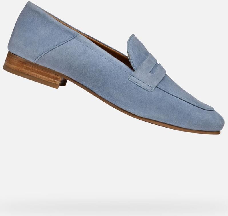 GEOX MANTINEA DAMES Loafers LICHTBLAUW
