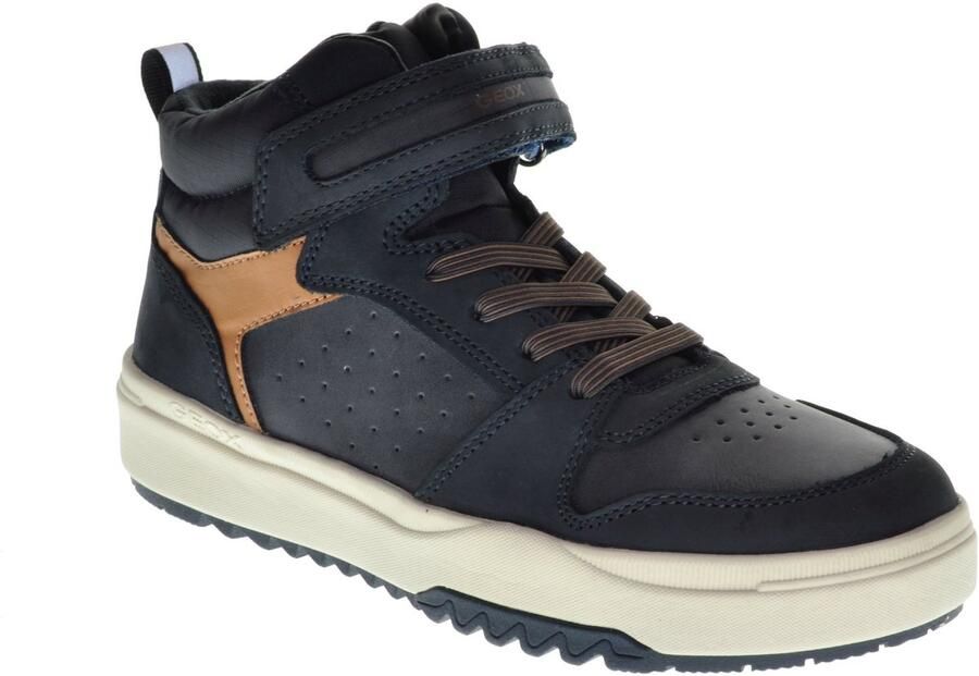 GEOX Mid Hoge Sneaker Blauw
