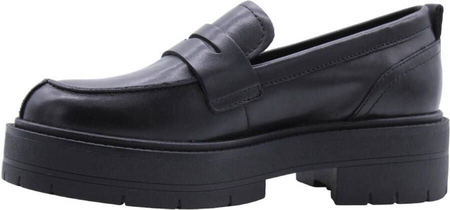 Geox Zwarte Leren Spherica Stijl Black - Foto 3