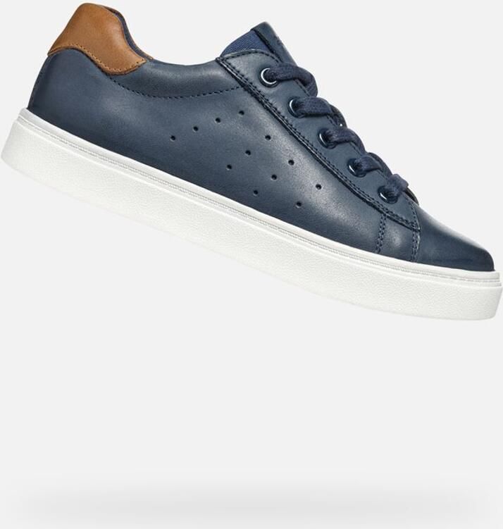 GEOX NASHIK JONGENS Sneakers MARINEBLAUW BRUIN - Foto 2