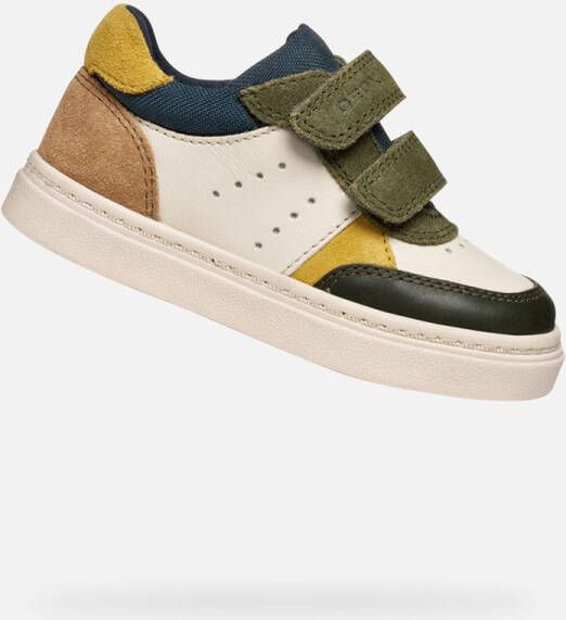 GEOX NASHIK PEUTERJONGENS Sneakers LICHT IVOOR DONKERGROEN