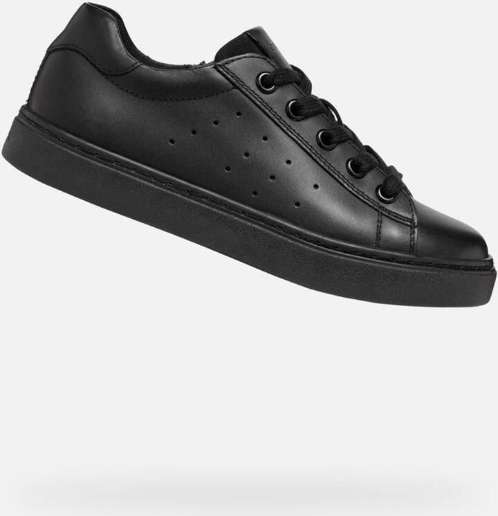 GEOX NASHIK TIENERS Veterschoenen ZWART