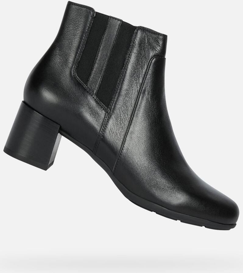 GEOX NEW ANNYA MID DAMES ZWART