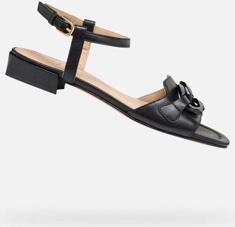 GEOX NEW ERAKLIA 15 DAMES Sandalen ZWART