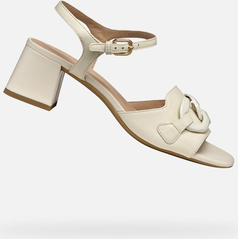 GEOX NEW ERAKLIA 50 T DAMES Sandalen MELKWIT