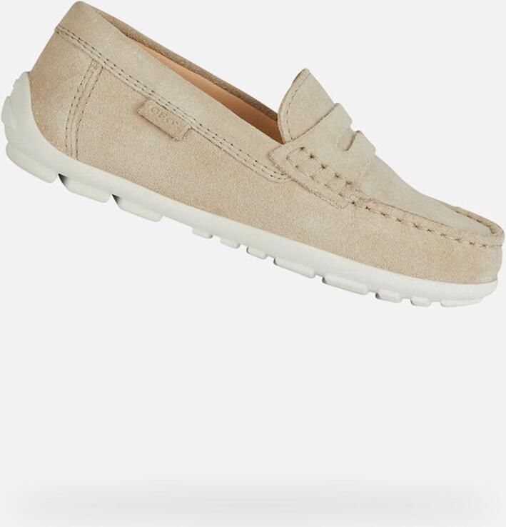 GEOX NEW FAST JONGENS Loafers LICHTBEIGE