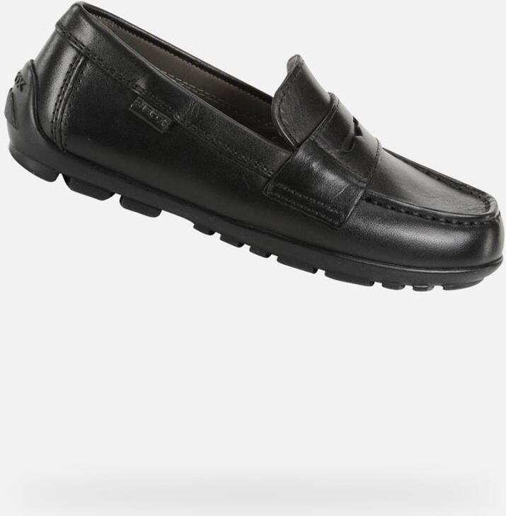 GEOX NEW FAST JONGENS Veterschoenen ZWART